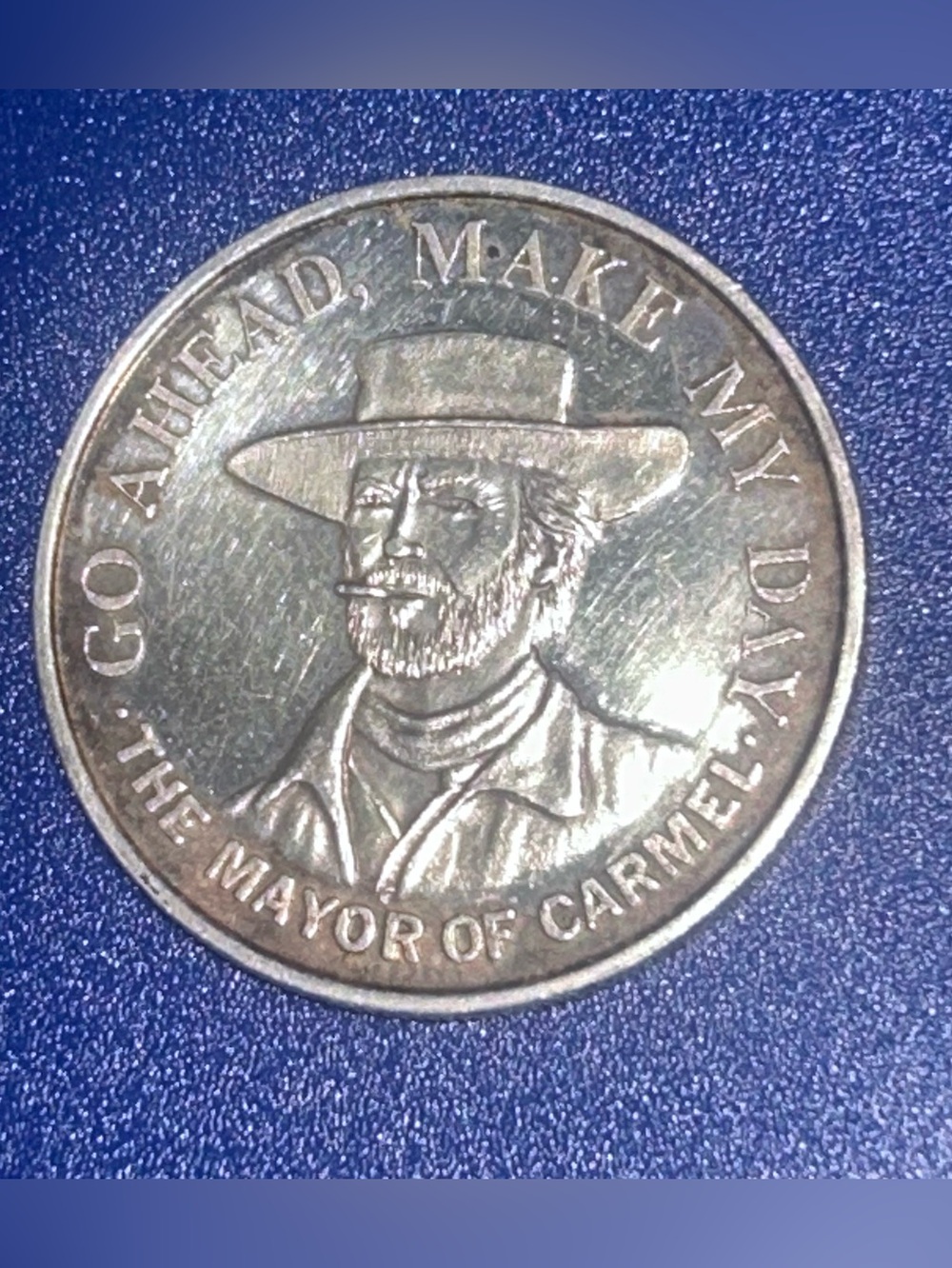 The Mayor of Carmel Commemorative Coin - Silver Tone